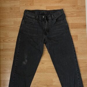 Levi's 550 Black Relaxed Fit Jeans